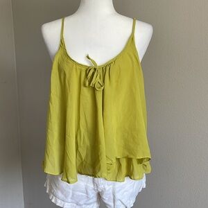 Lime Green Women's Top Size S
